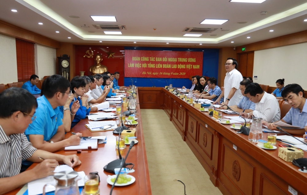 Hoạt động đối ngoại của các cấp Công đoàn Việt Nam đã đạt được thành tựu đáng khích lệ