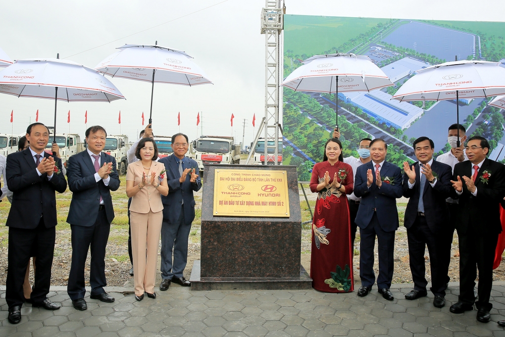 Tập đoàn Thành Công động thổ Dự án Hyundai Thành Công số 2 tại Ninh Bình