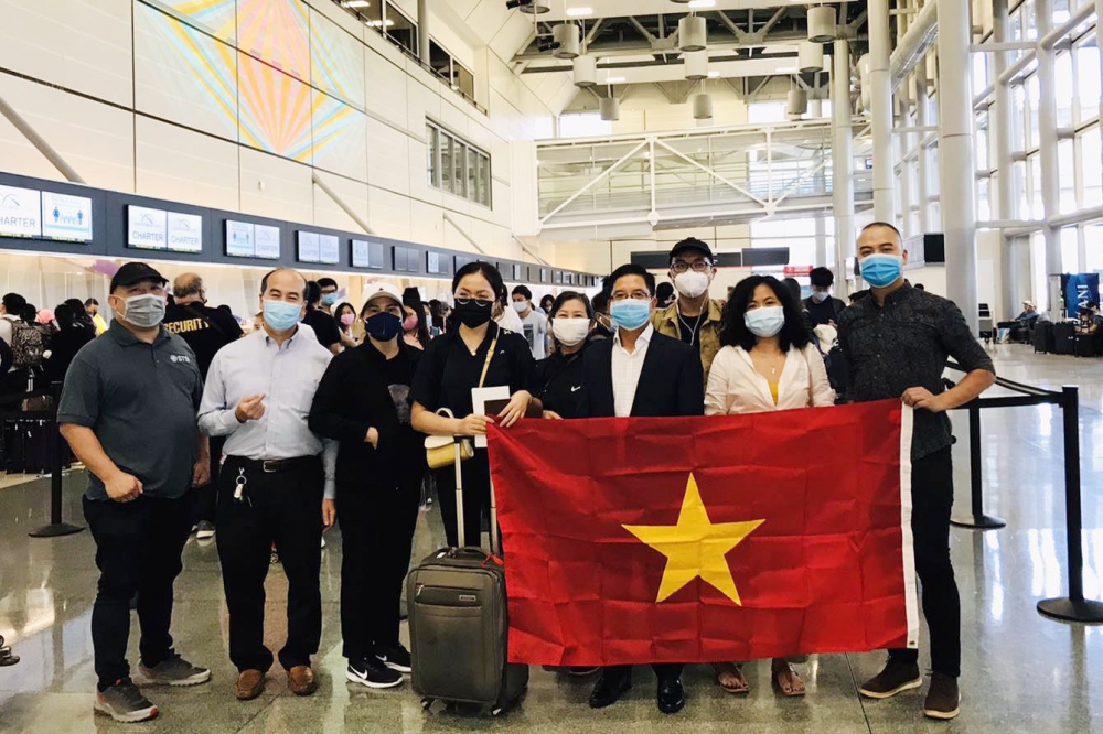 Tiếp tục chuyến bay đưa công dân Việt Nam từ Hoa Kỳ về nước