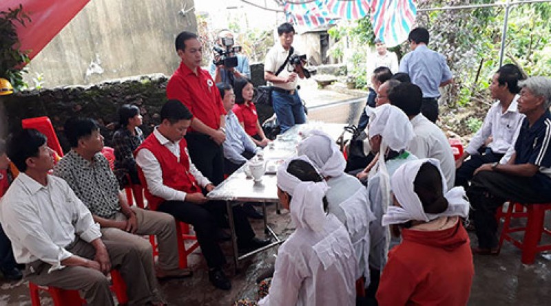 Trung ương Hội Chữ thập đỏ Việt Nam triển khai cứu trợ tới 5 tỉnh