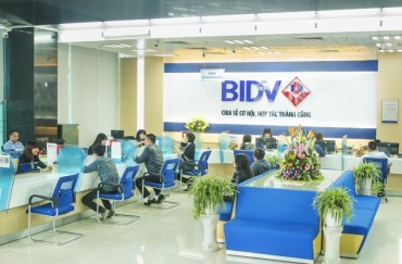 Tăng trưởng tín dụng của BIDV cao hơn mức chung toàn ngành