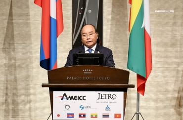 Thủ tướng Nguyễn Xuân Phúc tham gia Diễn đàn Đầu tư Mê Công-Nhật Bản