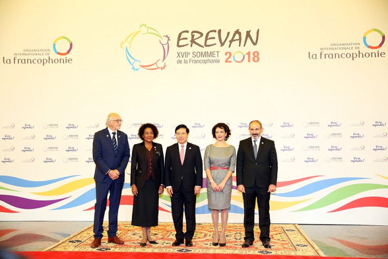 Phó Thủ tướng Phạm Bình Minh dự Hội nghị Cấp cao Pháp ngữ lần thứ 17