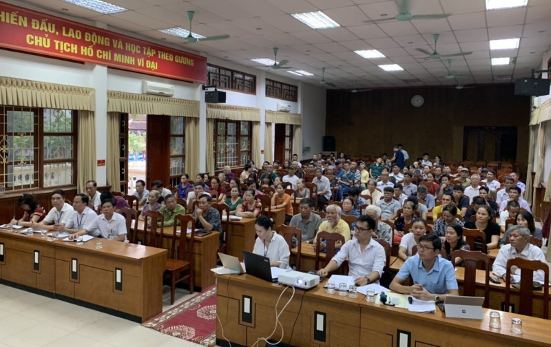 Quận Long Biên: Lấy ý kiến người dân về Dự án xây dựng tuyến đường mới