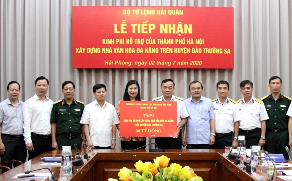 Hà Nội: 205 đơn vị ủng hộ hơn 44,2 tỷ đồng vào Quỹ “Vì biển, đảo Việt Nam” năm 2020