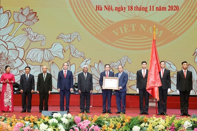 Trọng thể kỷ niệm 90 năm Ngày truyền thống Mặt trận Tổ quốc Việt Nam
