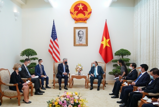 Thủ tướng Chính phủ Nguyễn Xuân Phúc tiếp Cố vấn An ninh quốc gia Hoa Kỳ Robert O’Brien
