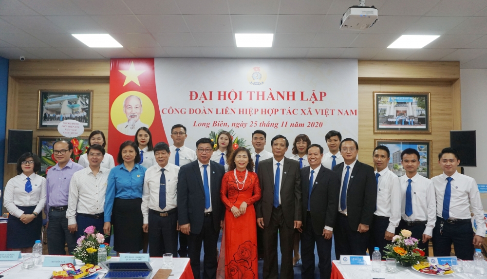 Thành lập Công đoàn Liên hiệp Hợp tác xã Việt Nam khóa I, nhiệm kỳ 2020-2022