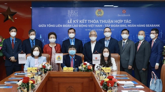 Tổng LĐLĐ Việt Nam - Tập đoàn BRG - SeABank hợp tác nâng cao lợi ích đoàn viên, người lao động