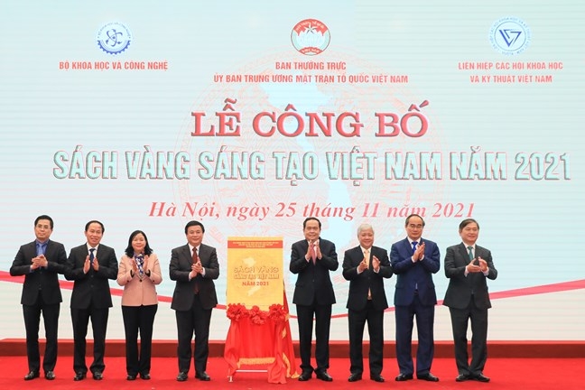Sách vàng Sáng tạo Việt Nam năm 2021: Vinh danh 76 công trình, giải pháp sáng tạo tiêu biểu
