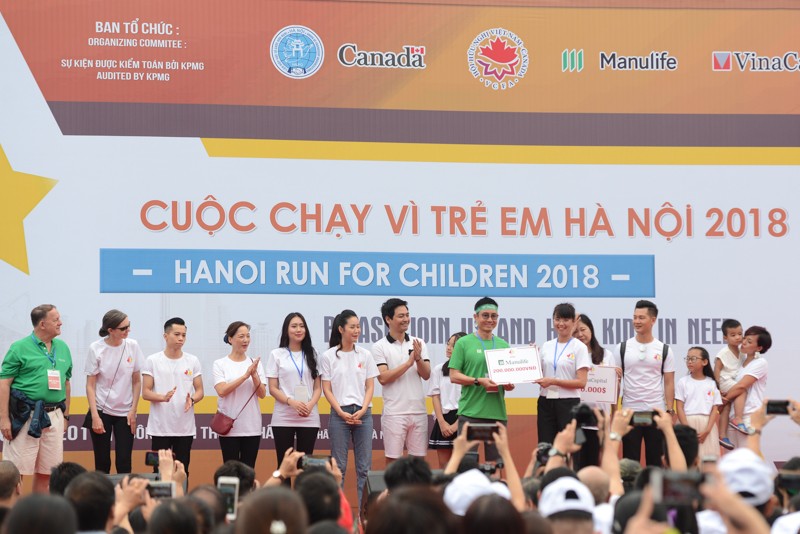 Chạy bộ gây Quỹ từ thiện vì trẻ em Hà Nội 2018