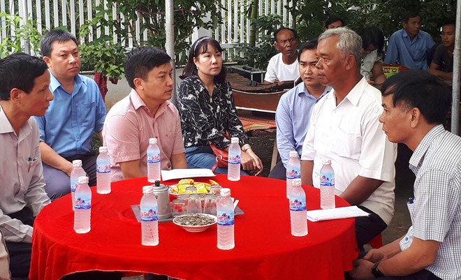 Công đoàn Điện lực Việt Nam thăm hỏi gia đình 4 công nhân bị tử nạn