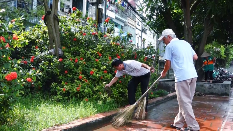 Hiệu quả từ mô hình điểm trong công tác gìn giữ vệ sinh môi trường