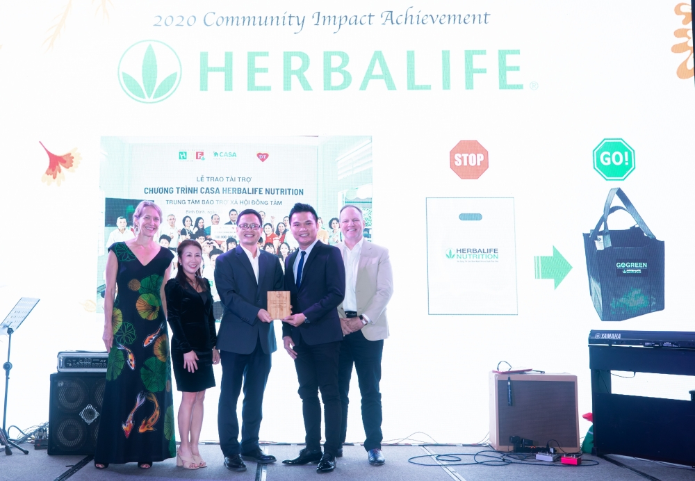 Herbalife Việt Nam vinh dự nhận Giải thưởng Trách nhiệm xã hội doanh nghiệp 2020