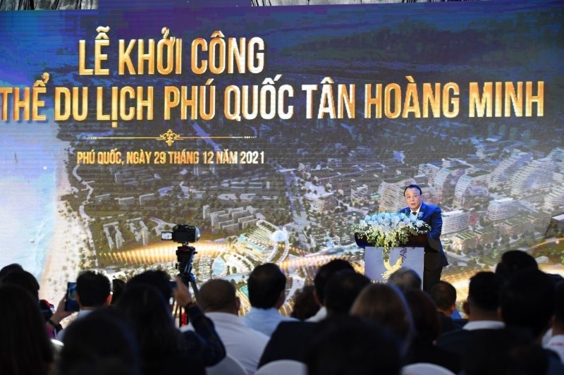 Tập đoàn Tân Hoàng Minh khởi công siêu dự án tỷ đô Tổ hợp quần thể du lịch tại đảo Ngọc Phú Quốc