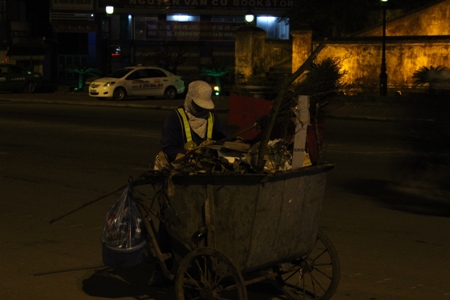 Tập kết rác thải