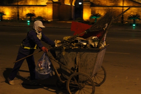 Tập kết rác thải