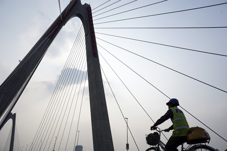 Cầu Nhật T&acirc;n sẵn s&agrave;ng trước ng&agrave;y th&ocirc;ng xe