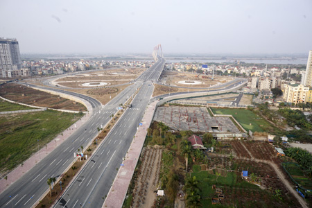 Cầu Nhật Tân sẵn sàng trước ngày thông xe