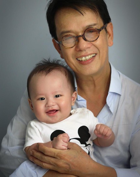 Những ông bố già của showbiz Việt