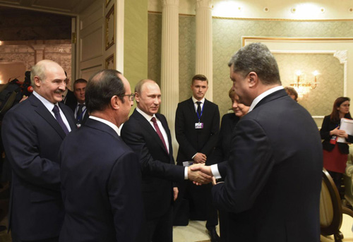 Lãnh đạo bốn nước đàm phán thâu đêm về Ukraine