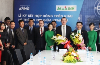 KPMG được chỉ định tư vấn cho Dự án triển khai ERP của Tập đoàn Mai Linh   