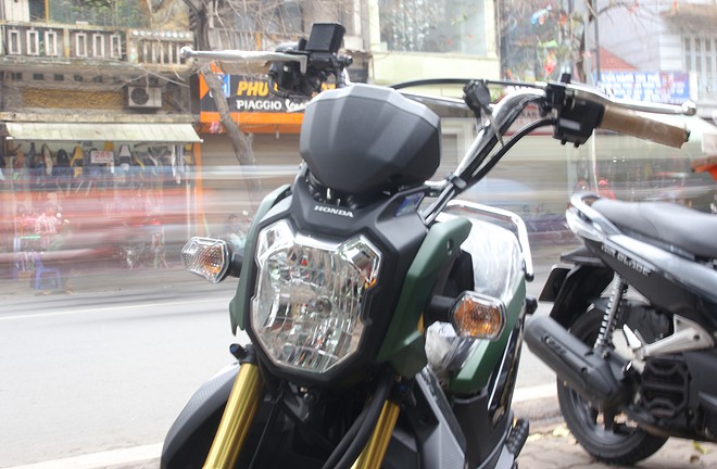 Honda Zoomer-X màu xanh quân đội giá 61 triệu tại Hà Nội