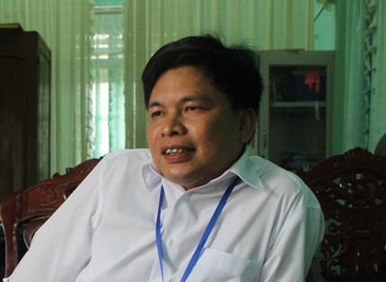 Phạm Văn Thoan, Hiệu trưởng trường tiểu học Đức Bồng: