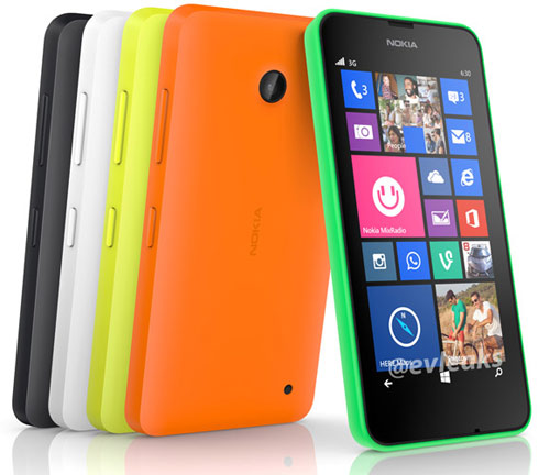 Nokia Lumia 630 xuất hiện với 5 phiên bản màu - 1