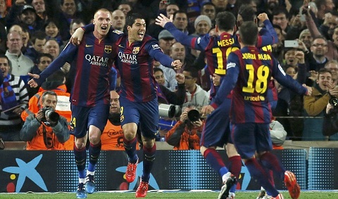 CHÙM ẢNH: Suarez 'hạ sát' Real Madrid ở Camp Nou