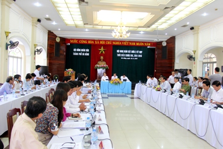 Kỳ họp giám sát của HĐND TP Đà Nẵng giữa 2 kỳ họp thứ 8 và 9