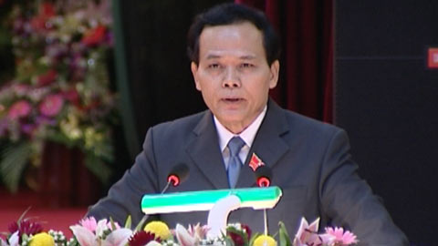 Ông Ngô Văn Dụ - Chủ nhiệm Ủy ban Kiểm tra Trung ương chủ trì hội nghị