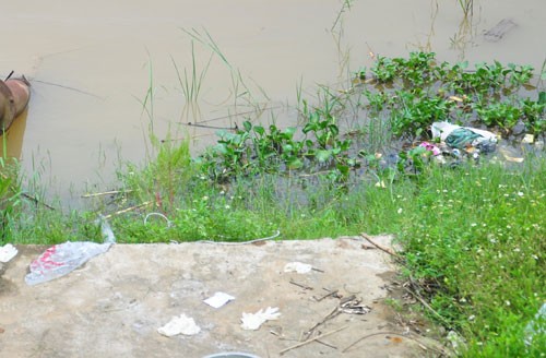 Hiện trường nơi phát hiện sự việc.