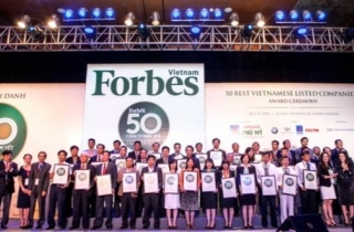 Vinamilk  được Forbes Việt Nam vinh danh