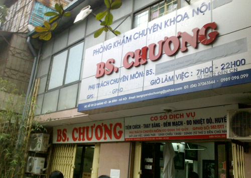 Hà Nội: Đình chỉ một phòng khám chui