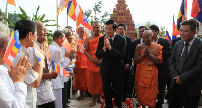 Chủ tịch nước thăm, động viên Hiệp hội các nhà đầu tư Việt Nam sang Campuchia (AVIC)