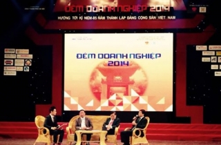 Tôn vinh các doanh nghiệp xuất sắc trong "Đêm doanh nghiệp 2014"