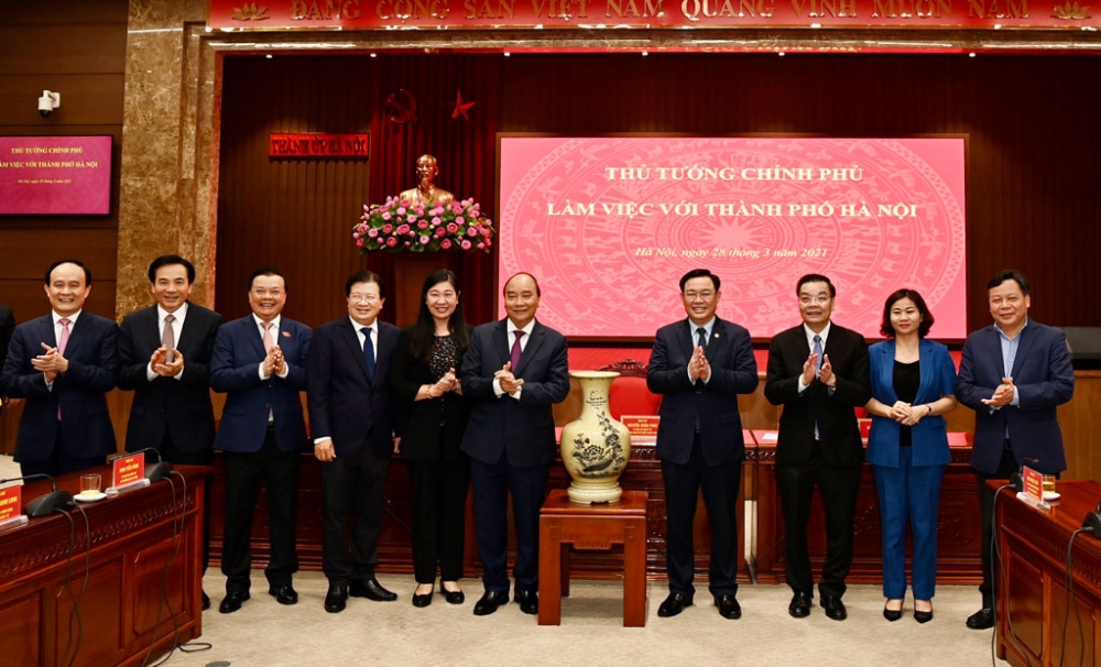 Thủ tướng Nguyễn Xuân Phúc: Để Hà Nội xứng đáng là “trái tim của cả nước”