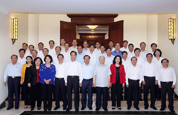Bộ Chính trị cho ý kiến về việc chuẩn bị Đại hội Đảng bộ TP Hà Nội