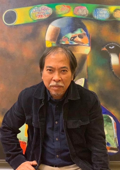 Nhà thơ Nguyễn Quang Thiều: "Có lúc tôi đứng vẽ nhiều tiếng đồng hồ liền và quên mọi thứ"