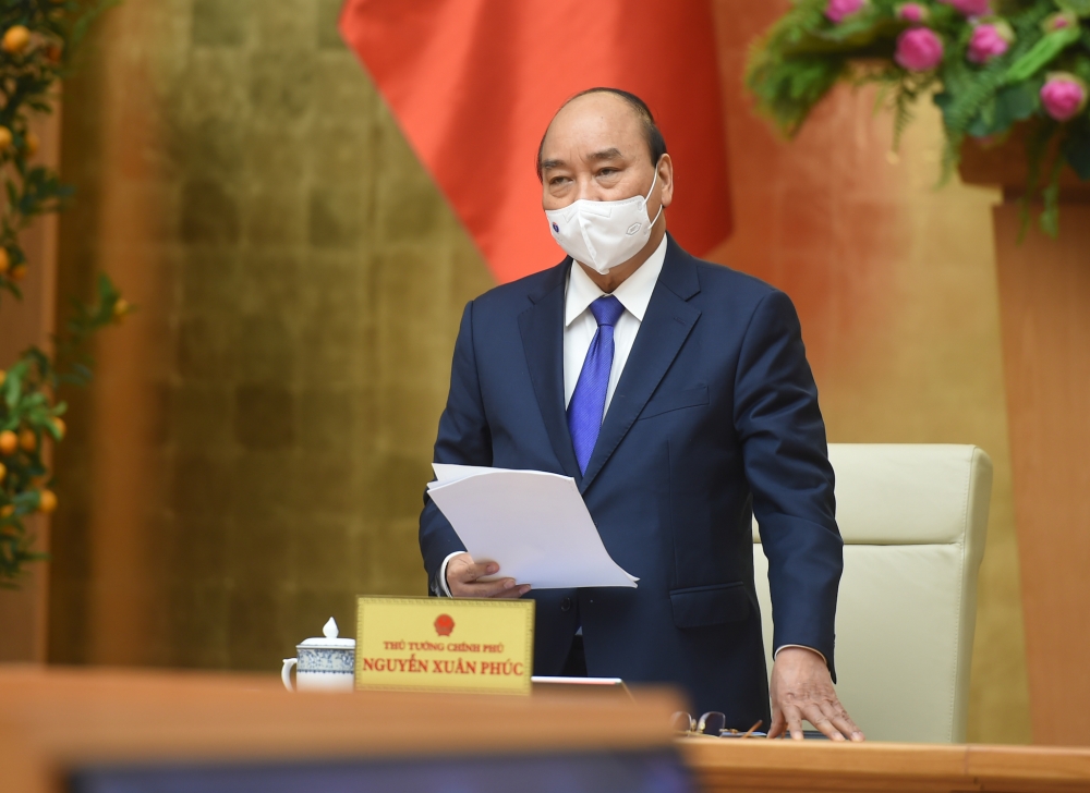 Thủ tướng Nguyễn Xuân Phúc: Tuyệt đối không được mất cảnh giác trong phòng, chống dịch Covid-19