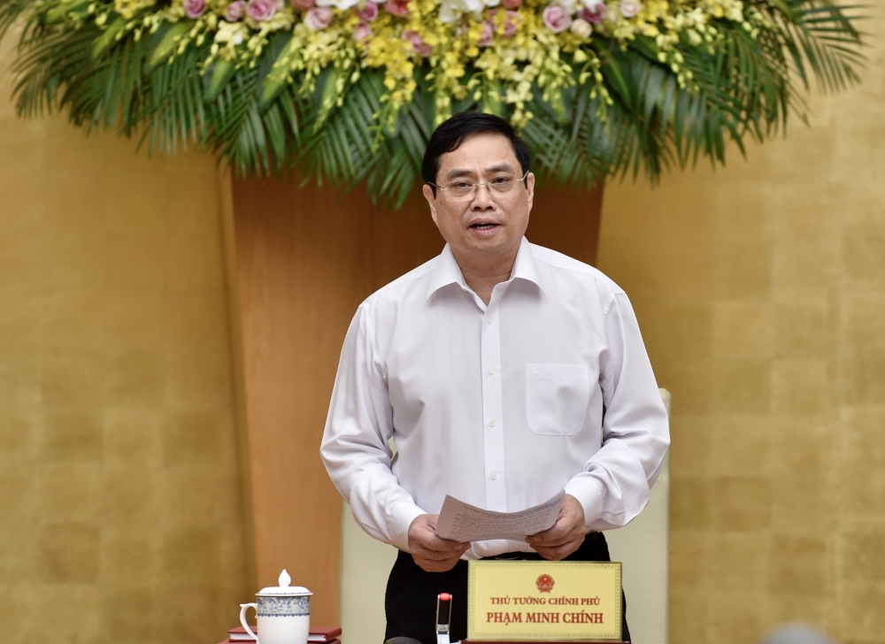 Thủ tướng Phạm Minh Chính chủ trì phiên họp Chính phủ