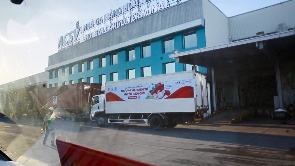 3 tấn vải Bắc Giang vừa được xuất khẩu sang châu Âu thông qua nền tảng thương mại điện tử Vỏ Sò của Viettel Post