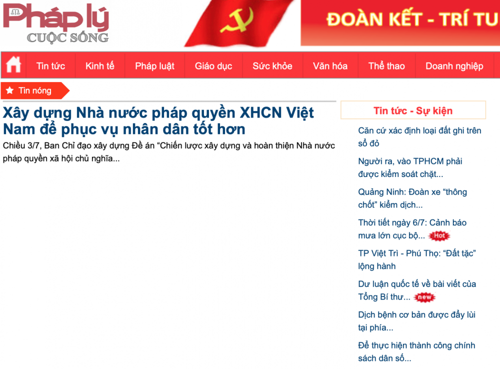 Hà Nội: Một trang tin bị xử phạt 75 triệu đồng