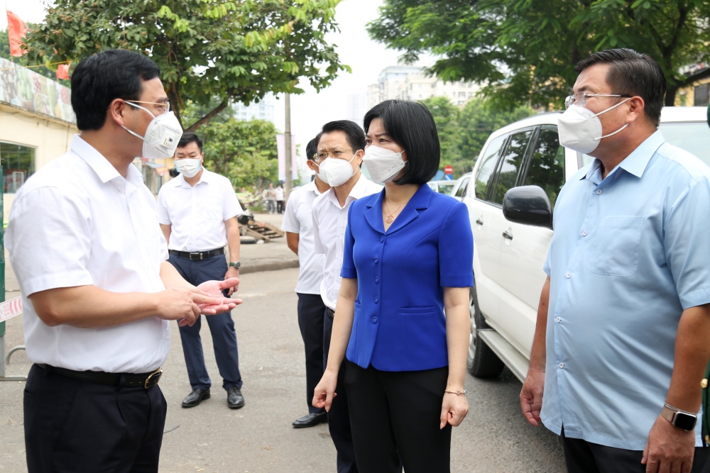 Huyện Ứng Hòa và quận Hoàng Mai chủ động triển khai các biện pháp phòng, chống dịch
