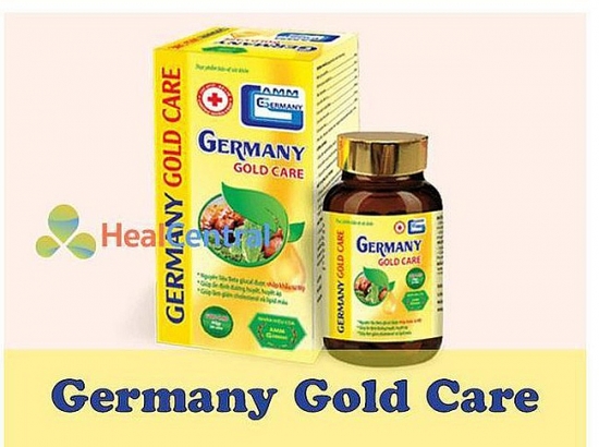 Cảnh báo về thông tin quảng cáo thực phẩm bảo vệ sức khỏe Germany Gold Care