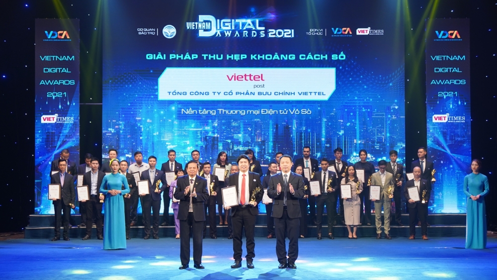 Viettel giành ngôi “quán quân” về số lượng giải thưởng tại Việt Nam Digital Awards 2021