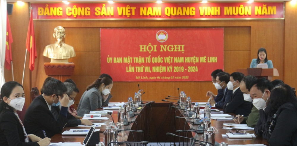 Ủy ban Mặt trận Tổ quốc Việt Nam huyện Mê Linh: Nhiều thành tựu trong công tác Mặt trận năm 2021