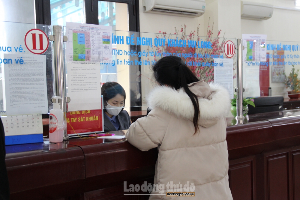 Ga Hà Nội triển khai nhiều biện pháp phòng, chống dịch Covid-19 trong dịp Tết Tân Sửu