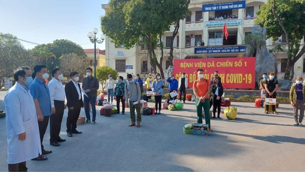 Chiều 30 Tết, 22 bệnh nhân được công bố khỏi bệnh tại Chí Linh